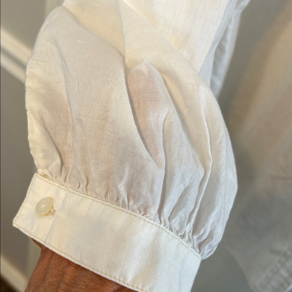 Womens White Gap Casual Shirt - Picture 4 of 8